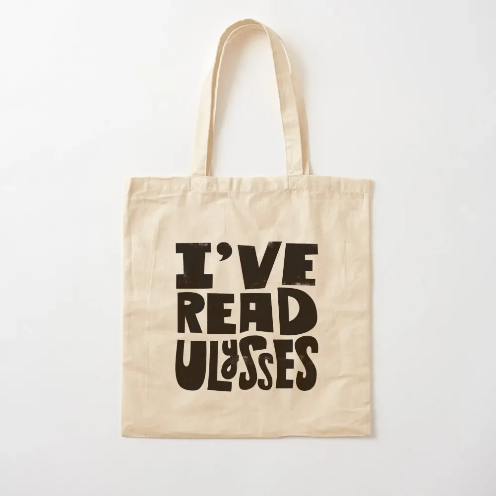 

I've Read Ulysses Tote Bag Custom bag shopping bag Canvas stote shoping