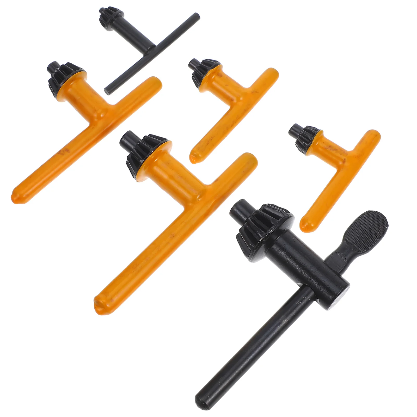 Chave de mandril de broca, 6 peças, substituição, acessórios de prensa manual, fixação elétrica 4mm 6mm 10mm 13mm 16mm 20mm ajustável e resistente