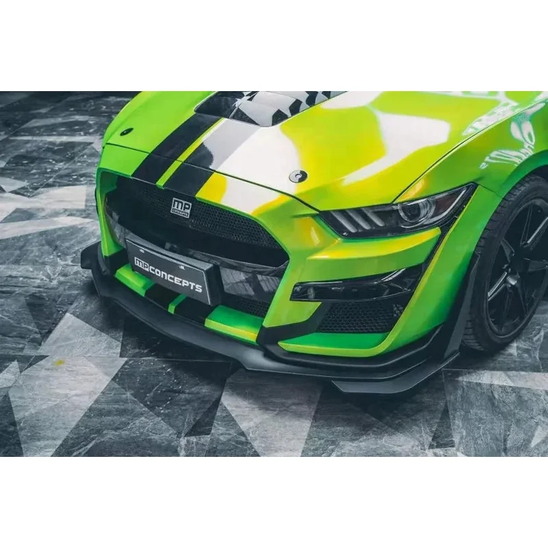 GT500 STYLE FULL FRONT BUMPER KIT BODY KIT FIT FOR 2015-2017GT ECOBOOST V6 MUSTANG New MP CONCEPTS PP Material