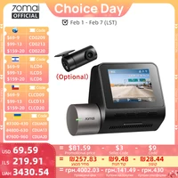 70mai Dash Cam A510 1944P HDR GPS ADAS 4G conectividad 70mai 4G cámara frontal A510 coche DVR 24H soporte de estacionamiento cámara trasera