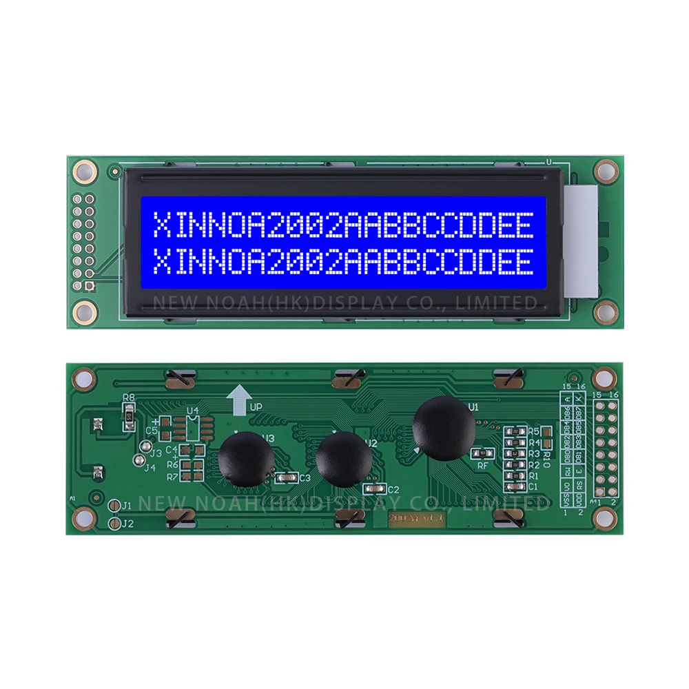 Blue Film White Letters 2002A High Brightness LCD Screen 2*20 2X20 2002 ST7066U Audio Amplifier Display Screen Factory Outlet