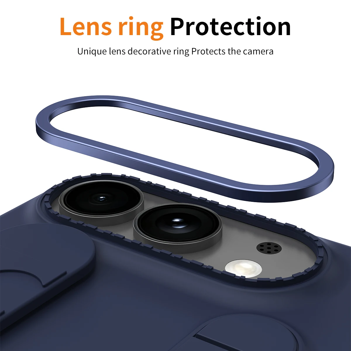Luxury Shockproof Phone Case for iPhone Duo with Wristband Holder Pen Slot And S Pen Screen Protective Film - Hinge Design