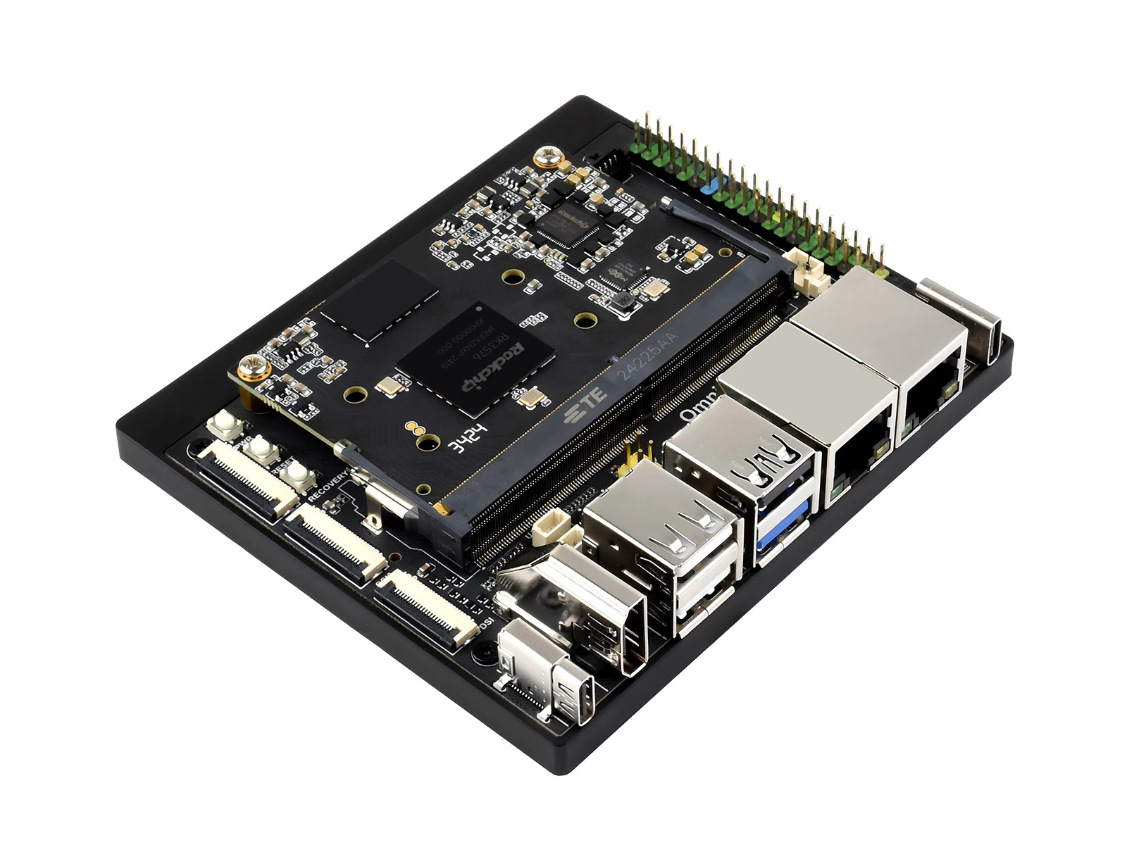 Luckfox Core3576 Edge Computing Development Board,Rockchip RK3576 Octa-Core 2.2GHz,6 TOPS Computing Power NPU