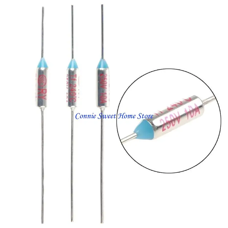 LXAF 20Pcs / lot 240℃ RY240 TF 240 Degrees Celsius 10A 250 V Temperature Thermal