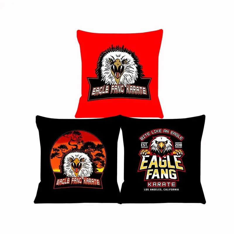 Eagle Fang Karate Fair Cushion for Sofa Pillowcase Cover Car Seat Throw Pillow Case 45X45cm For Home Decorative