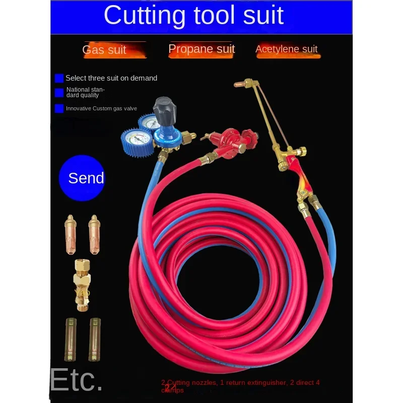 

Gas cutting tool set GB torch oxygen cutting pipe set