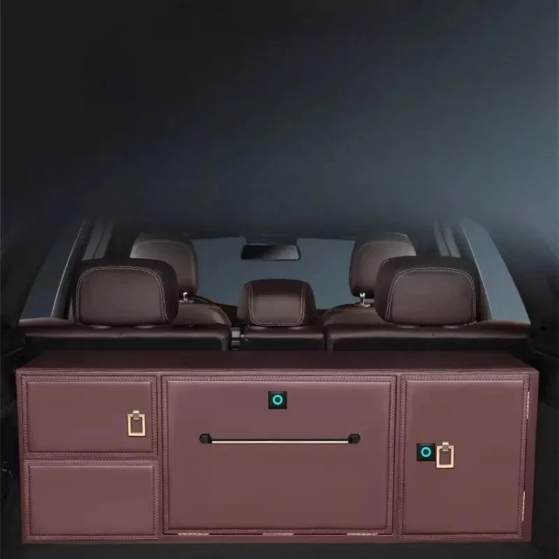 Backup Car Storage Box Efficient Partition Trunk Placement