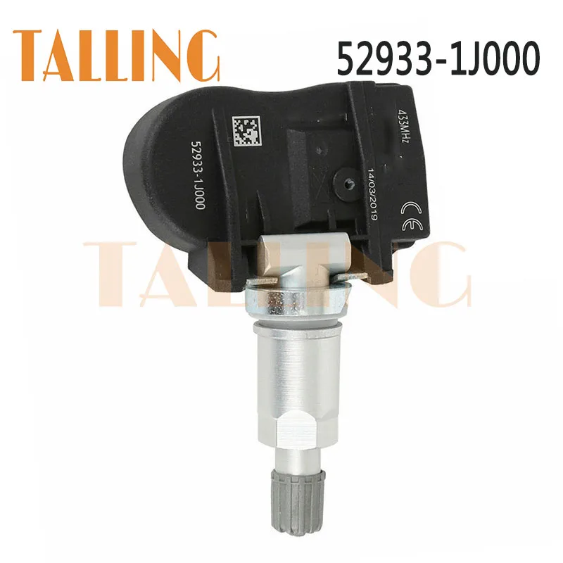 52933-1J000 TPMS Tire Pressure Monitor Sensor 433MHZ for 2008-2014 Hyundai i20 Sonata Solaris Kia Optima Sorento Soul 529331J000