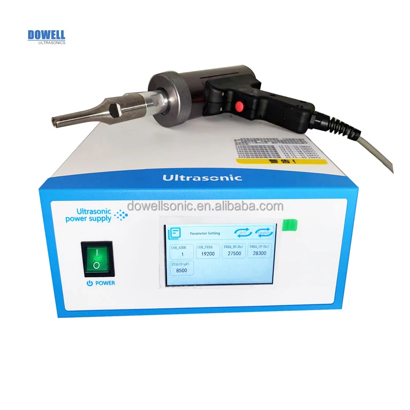 

28khz1500w New Type UltraSonic Plastic Welding Machine by Hand