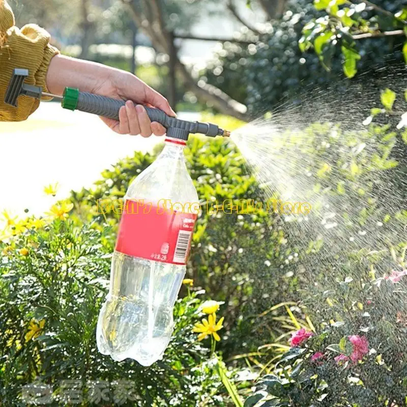 Y1AD Bottles Sprayer Drink Bottle Head Nozzle Air Pump Manual Sprayer DIY Agriculture Tools Garden Watering