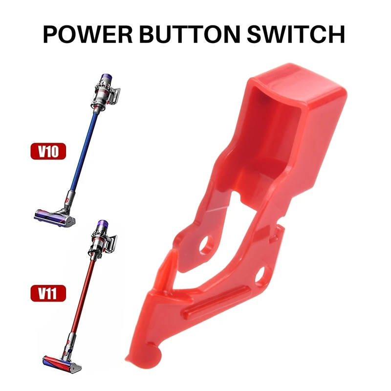 2ชิ้นสวิตช์ปุ่มเปิดปิดพิเศษที่แข็งแกร่งสำหรับ Dyson V10 V11เครื่องดูดฝุ่นกวาดเปลี่ยนสำหรับทำความสะอาดบ้าน