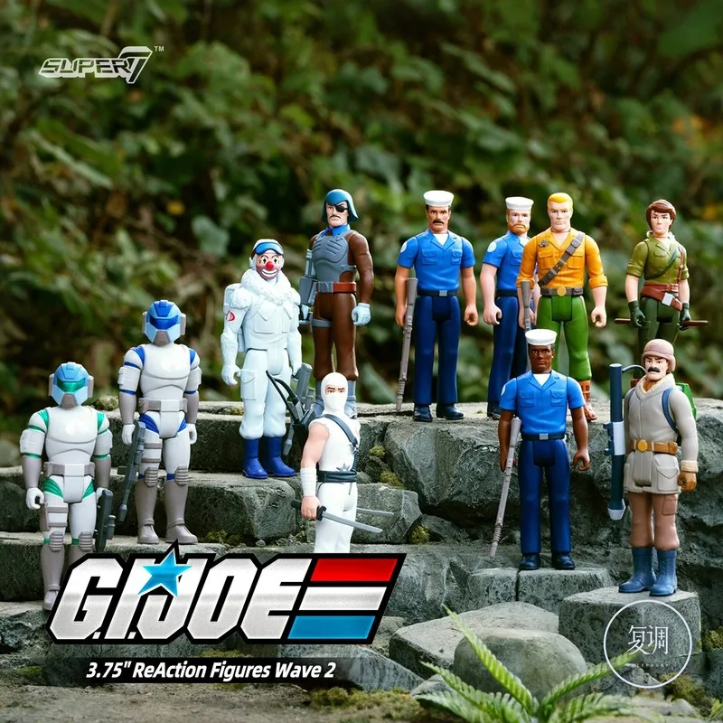 

Super7 Gi Joe Reaction Figures Wave 2 3.75 Inch Retro Carded Collectible Vintage Action Figures For Adult Toy Collectors