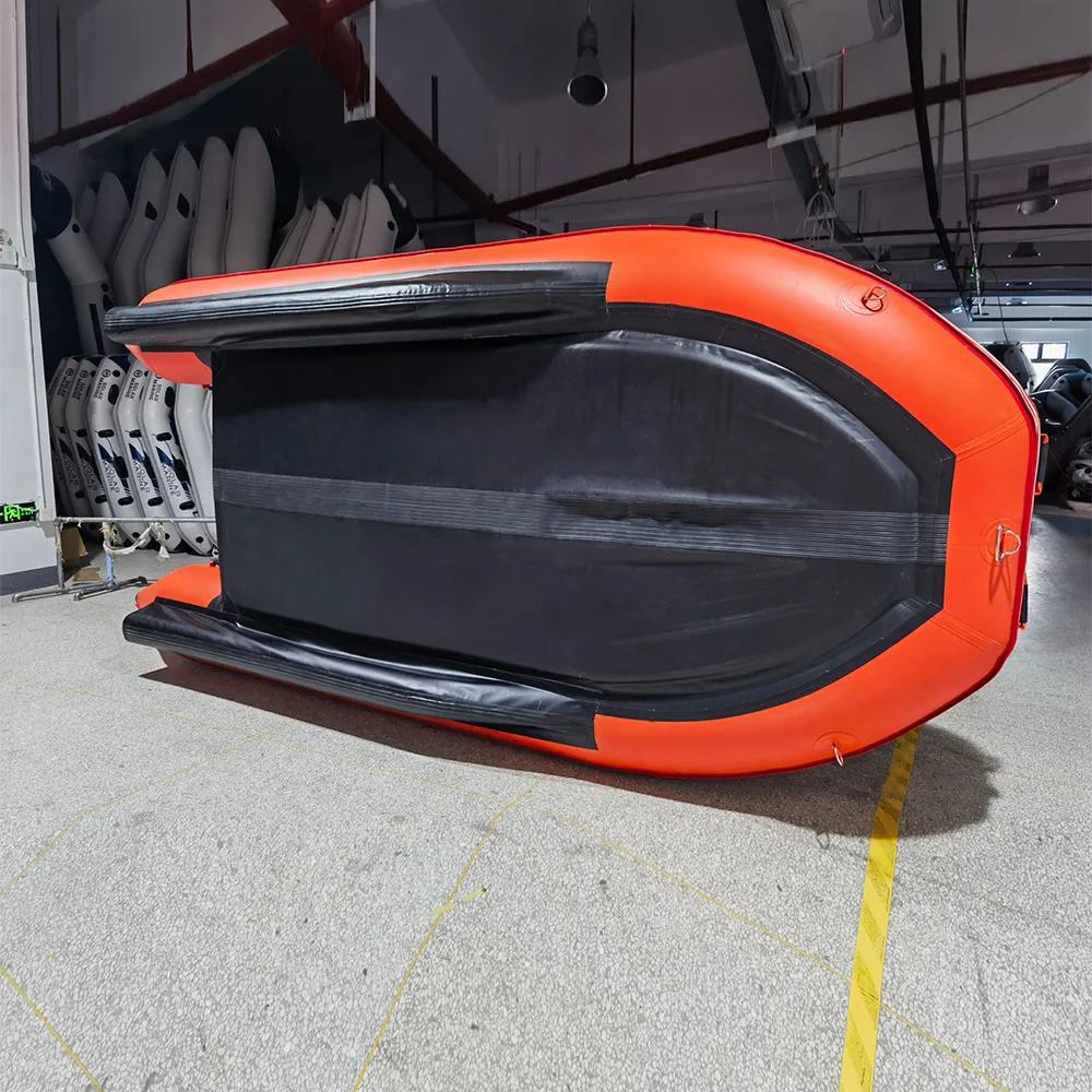 جديد نفخ 0.9 مللي متر بولي كلوريد الفينيل 14ft كبير محرك الصيد سرعة طوف قارب التجديف الزورق كاياك لصيد الأسماك الغوص تصفح الإبحار #2