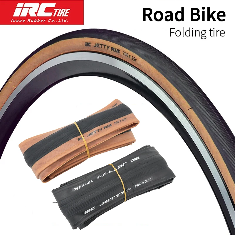 AliExpress NONE IRC JETTY PLUS Bicycle Tire Road Bike tires 700x23C 700X25C 700X28C  yellow side tirel ightweight foldingretro tire