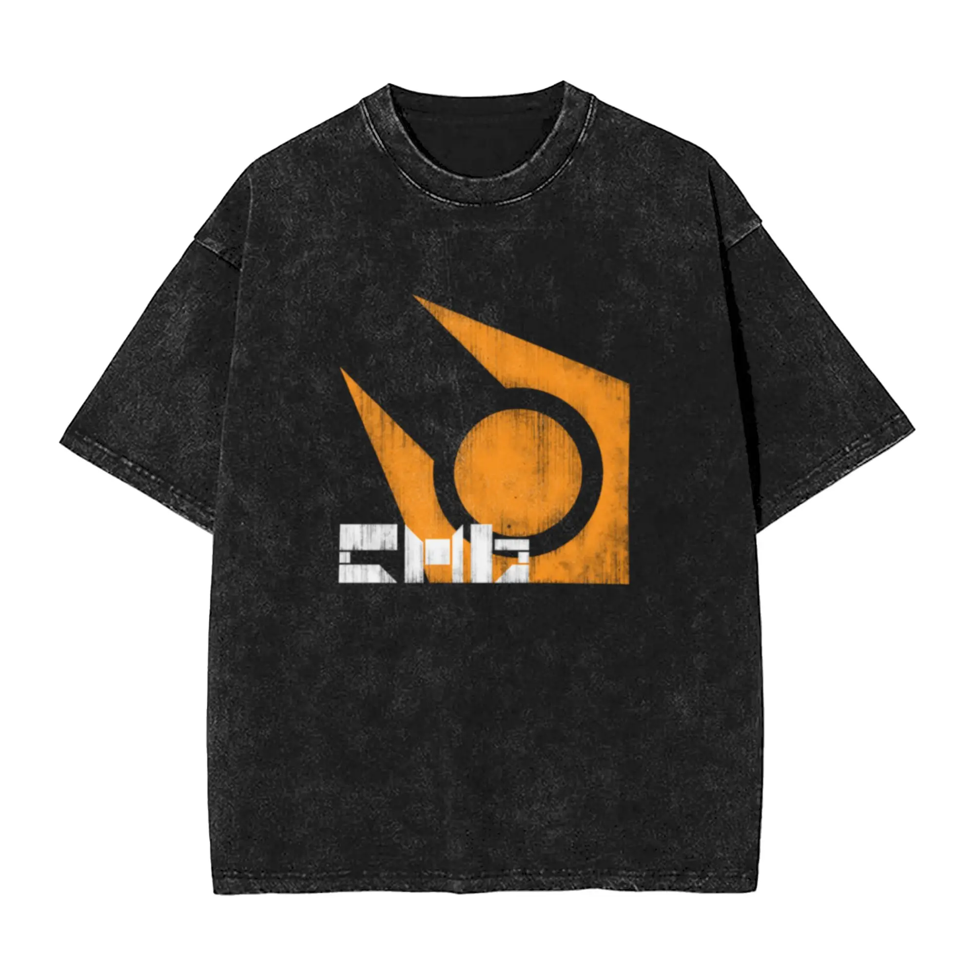 Combine Grunge Classic Chic A Washed T Shirt Men's Women's Oversized Cotton Tees Tops