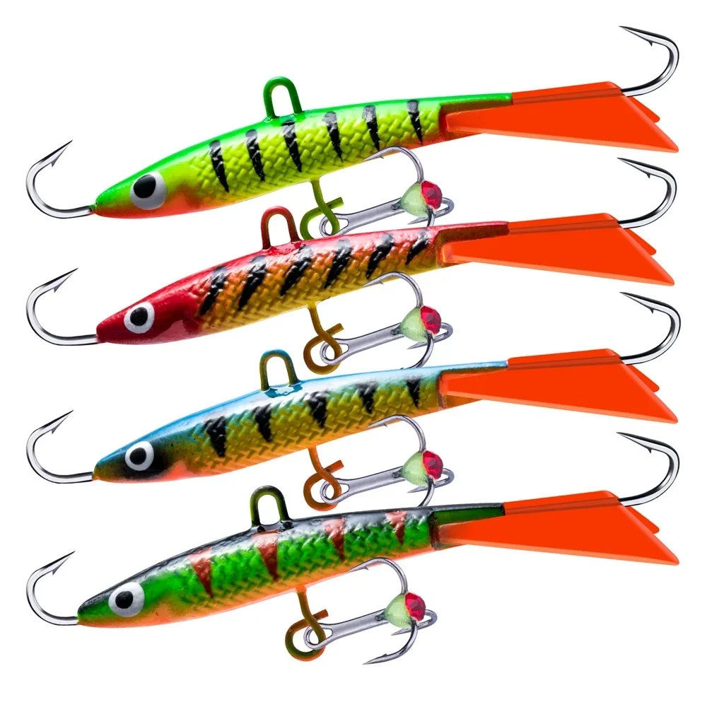 Goture New Style Ice Fishing Lure Balancers Professional Winter Jig Wobblers 5 Type to choose Bait for Trout Bass Pike Carp