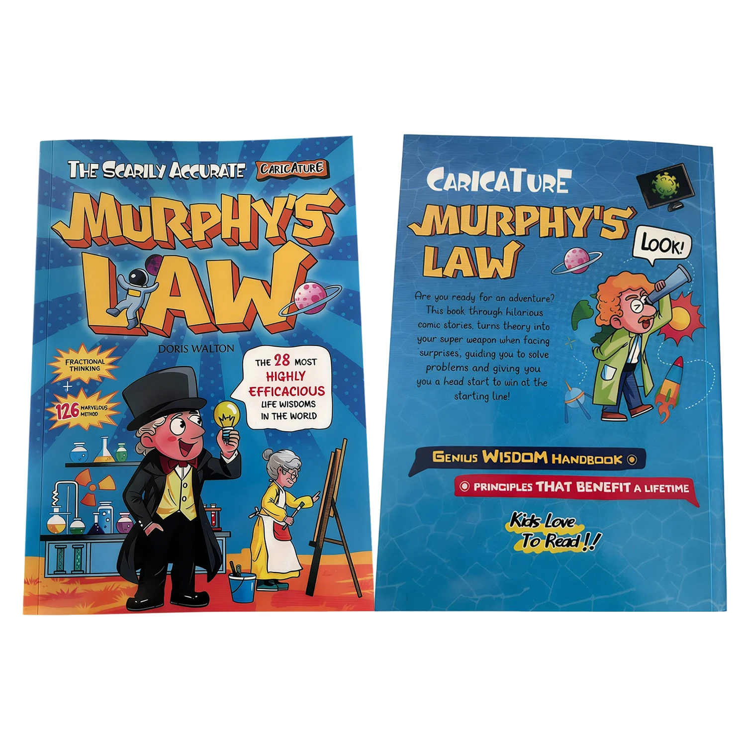 Murphy's Law Learning Book For Kids 8-12 Years Old Builds Resilience & a Growth Mindset Provides Practical Real-World Life Skill