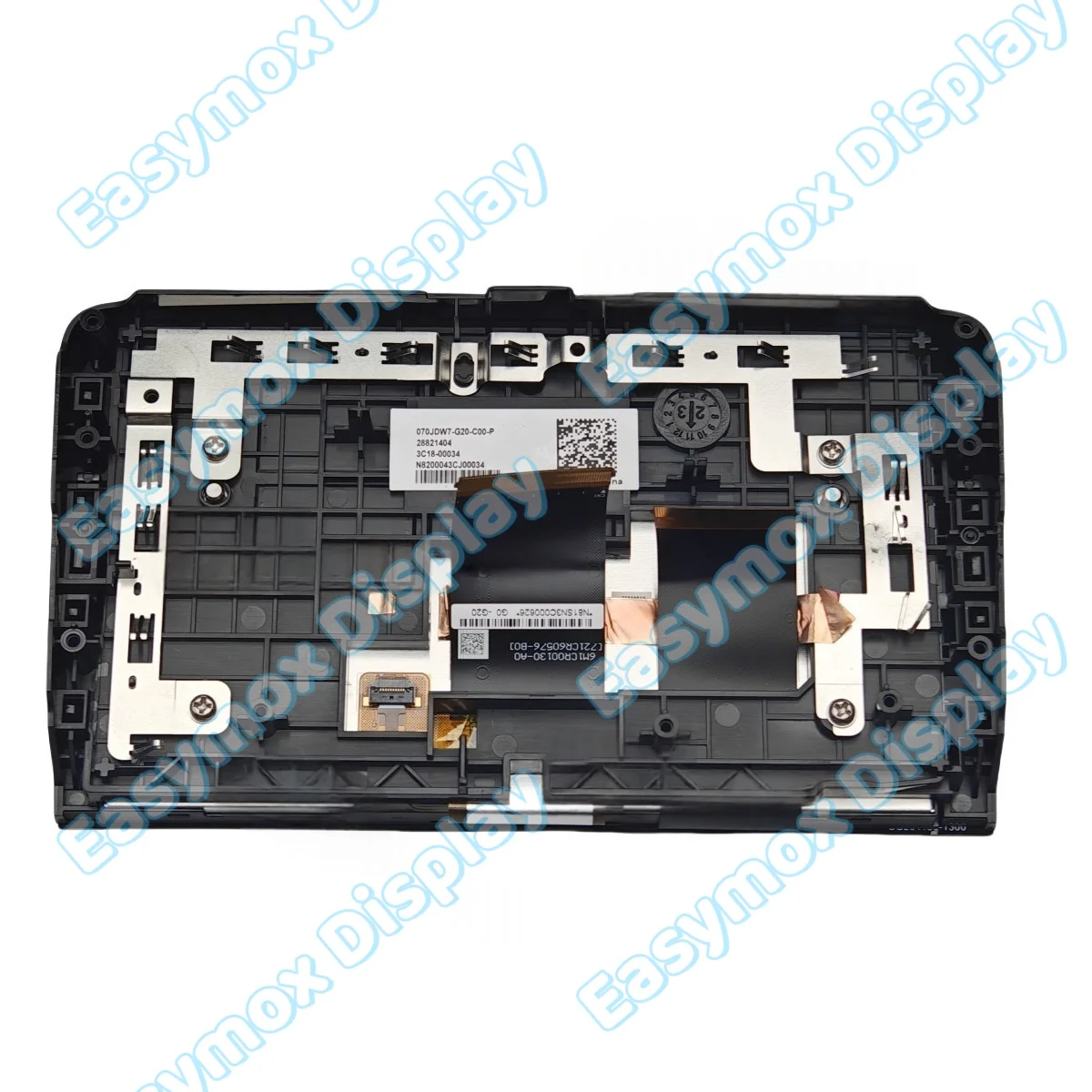 

070JDW7-G20-C00-P 6M1CR00130-A0 7" LCD Display Screen For Lexus Radio Navigation Full Touchscreen Replacement