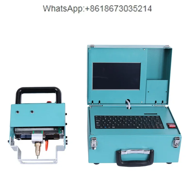 Electric Pneumatic Marking Machine Small Handheld Metal Mold Coding Machine Steel Plate Flange Engraving Machine