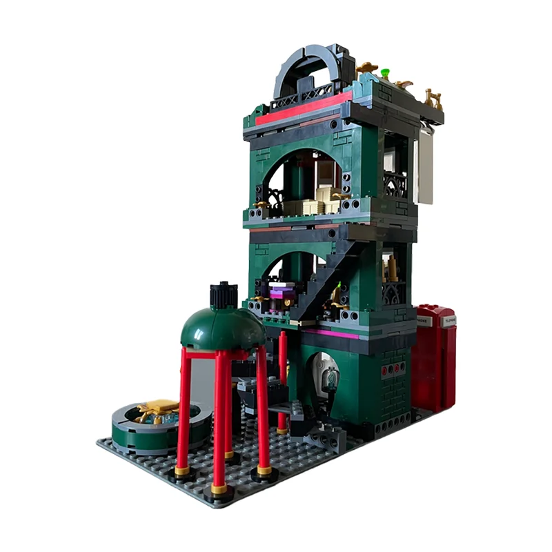 806pcs MOC M S Antieke Winkel Modulair Alternatief Model Bouwstenen Bouw Idee Speelgoed Onderwijs Kerstcadeaus Baksteen Kinderen