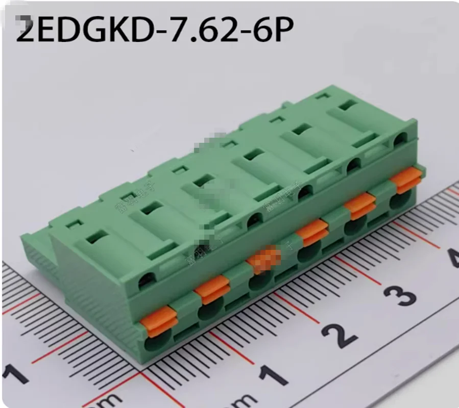 KF2EDGKD spacing 7.62mm 2p3p4p 5p7p8p9p10p spring plug-in PCB terminal block