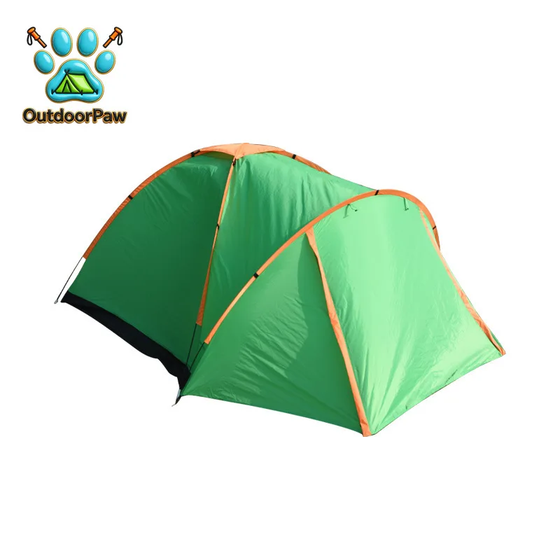 Outdoor camping tent automatic quick-opening portable one-room and one-living room foldable picnic windproof and rainproof tent