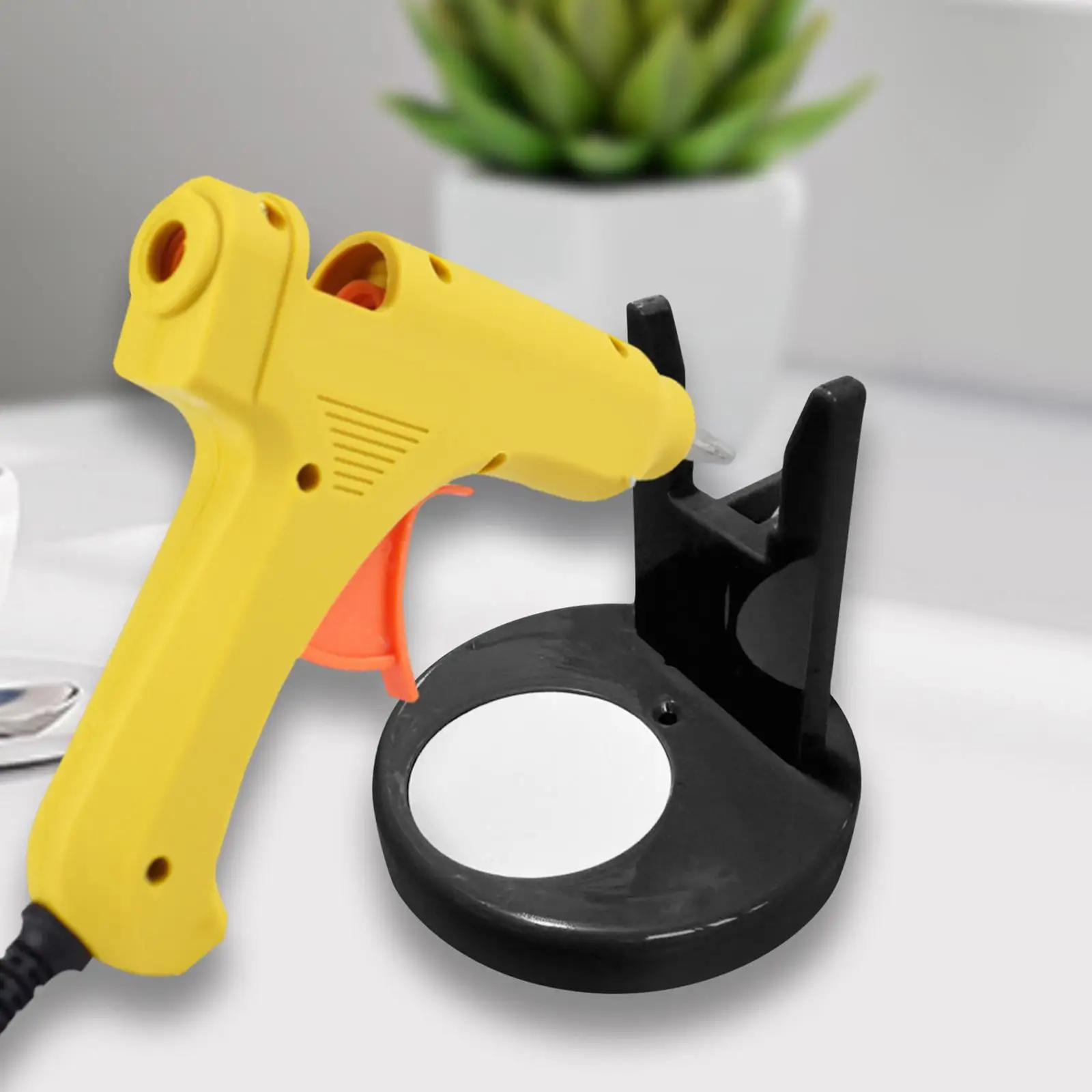 Hot Melt Glue Support Stand Accessories Portable Tabletop Storage Holder for Hobbyists Electricians