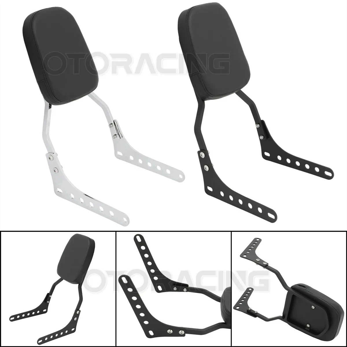 

Backrest Sissy Bar For Harley Softail Slim FLSL Heritage Classic 114 FLHCS FLHC Street Bob 114 FXBBS FXBB 2018-2023