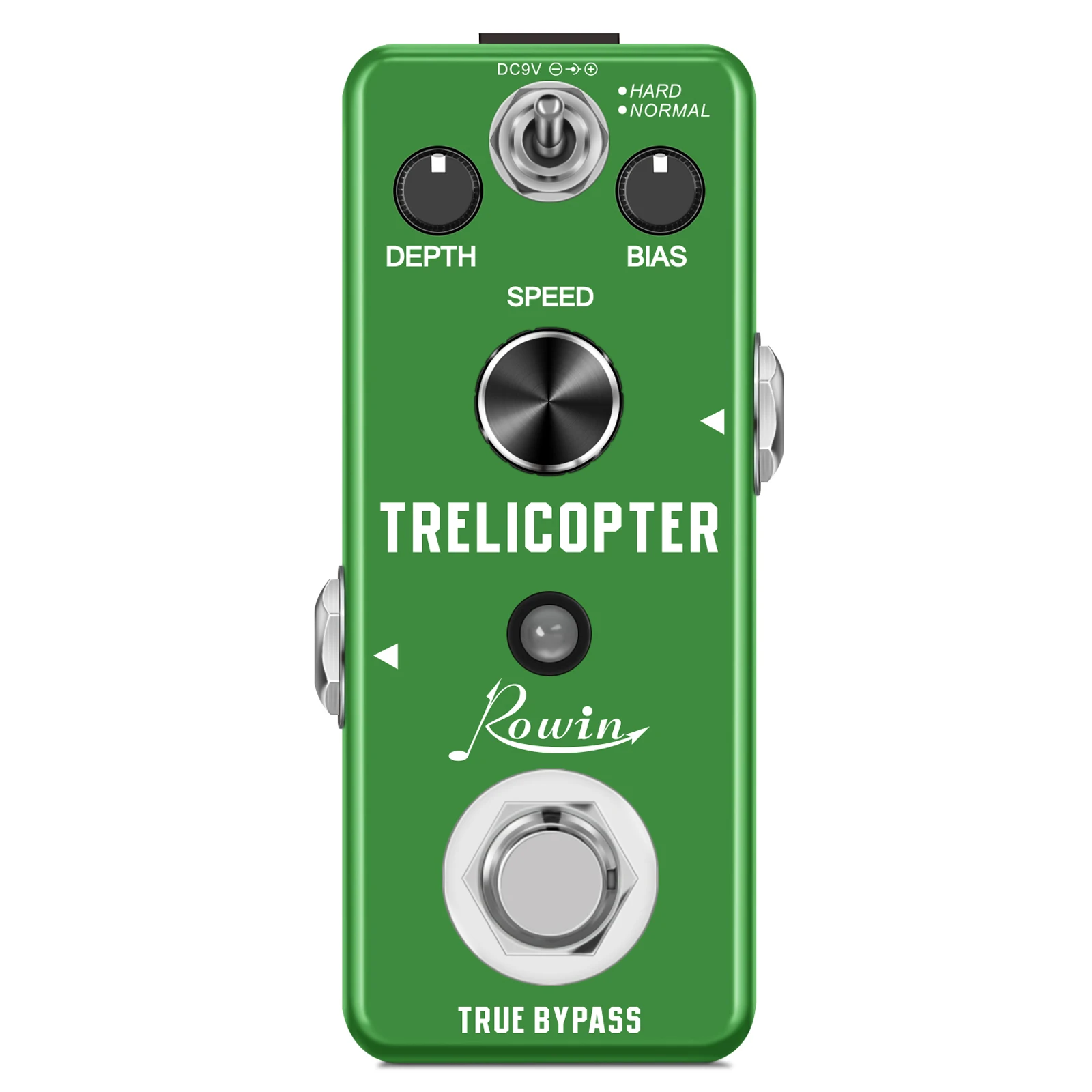 Rowin Guitar Effect Pedal Noise Gate Tuner Comp Delay Chorus Distortion Overdrive Fuzz Flanger Phaser Tremolo DI BOX True Bypass