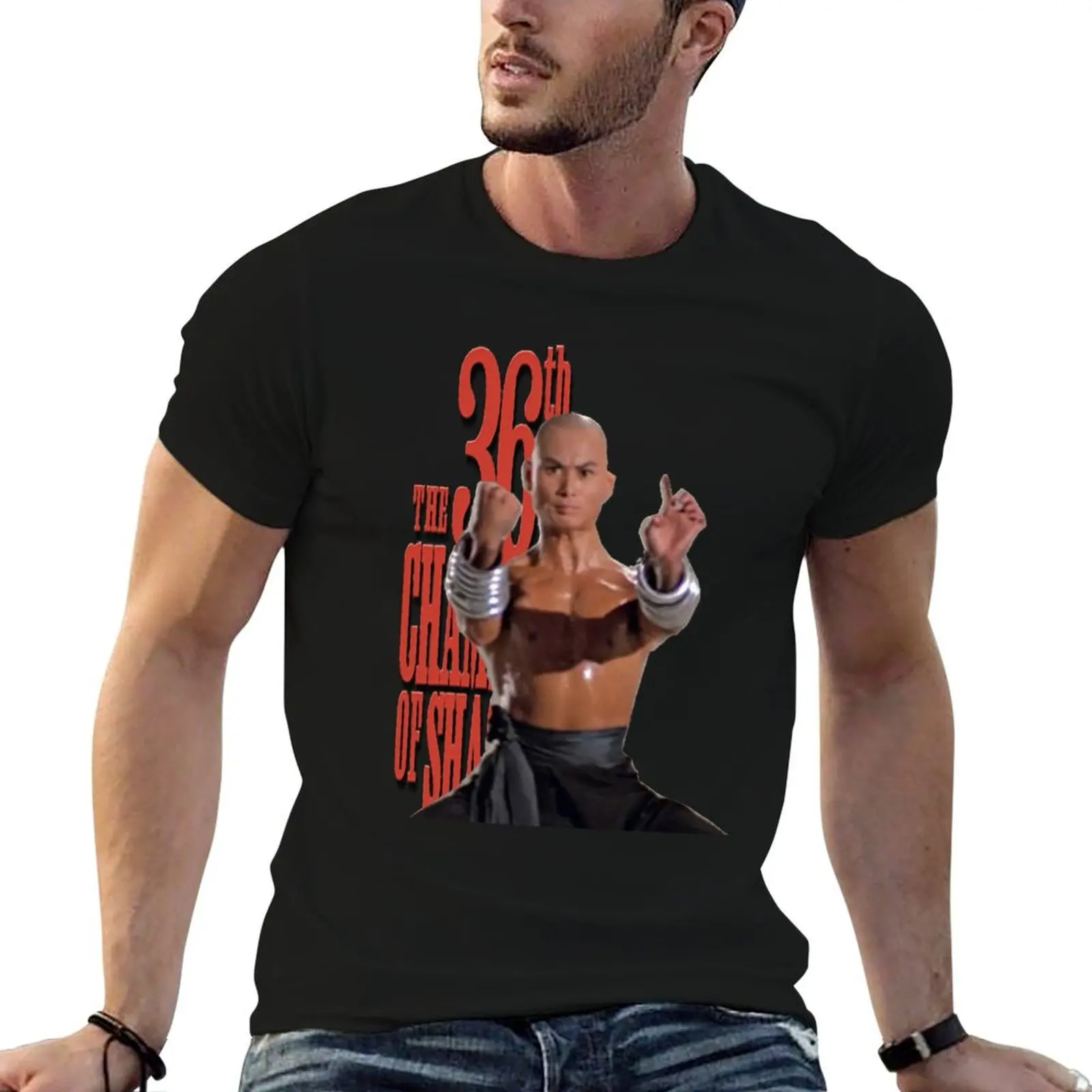 36th chamber of shaolin T-Shirt man graphic t shirt anime t shirts for man man t shirt luxury T-shirt