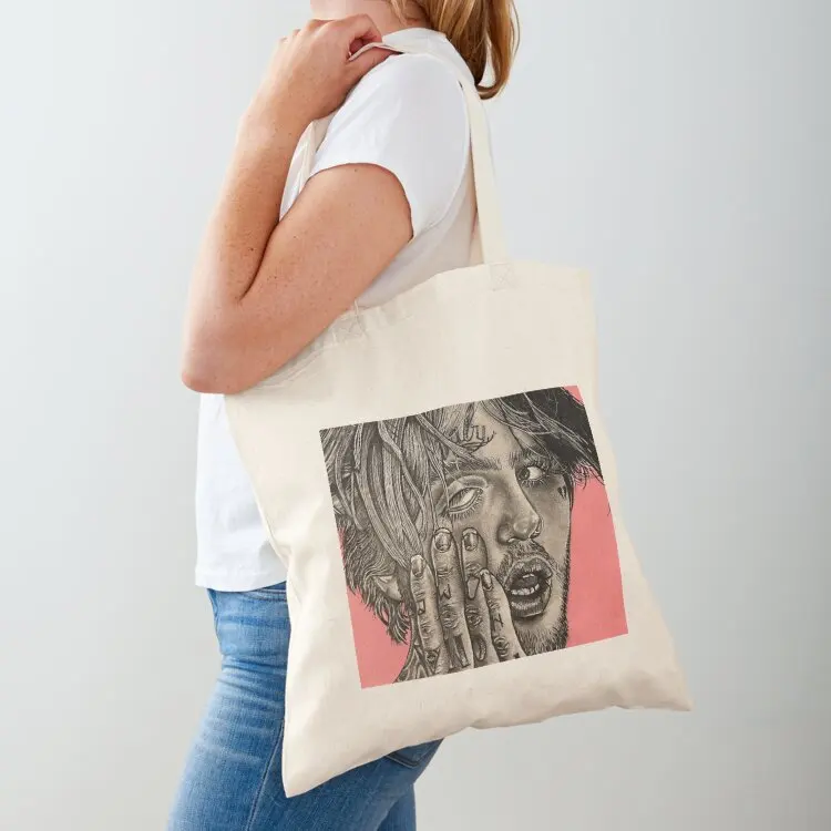 

Lil Peep Illustration Tote Bag the tote bag Reusable bags Portable shopping bag female