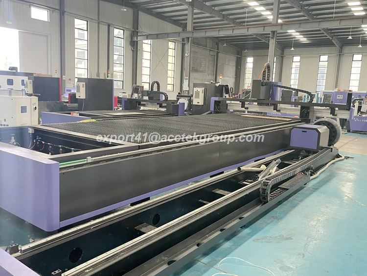 Large Scale CNC Metal Sheet Pipe Fiber Laser Cutting Machine 2040 1540 1560 2060 Manufacturers Price