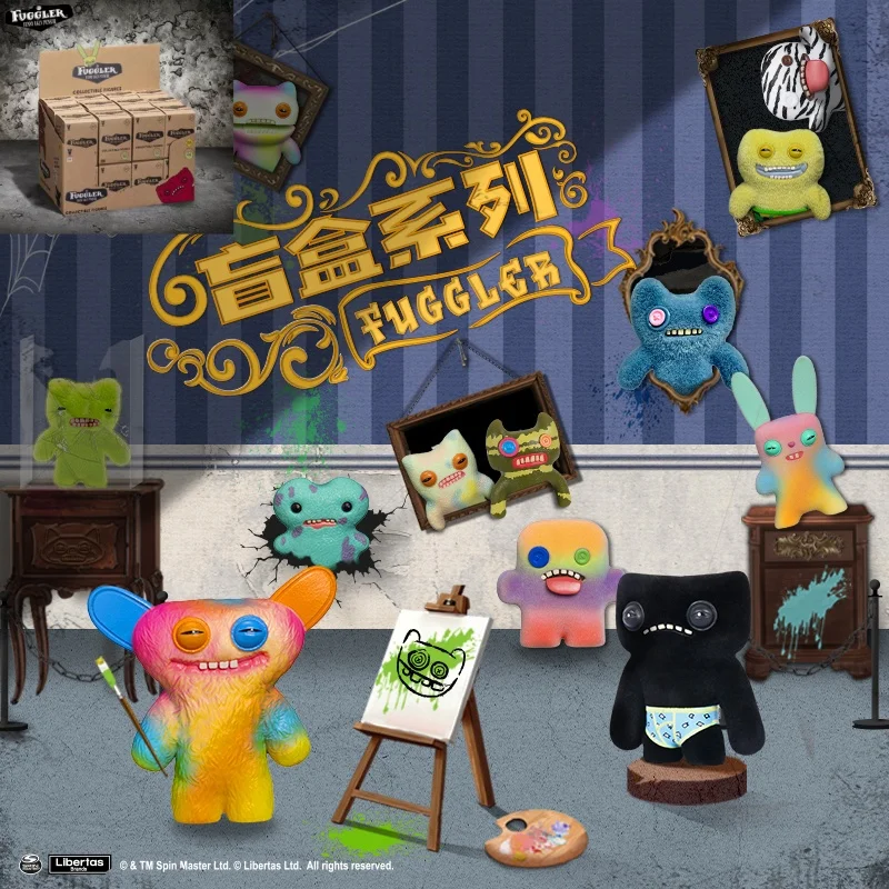 

2025 Fuggler Official Genuine Funk Teeth Treasure Cute Teeth Monster Series Blind Box Figure Ugly Cute Trendy Toys Plastic Toys