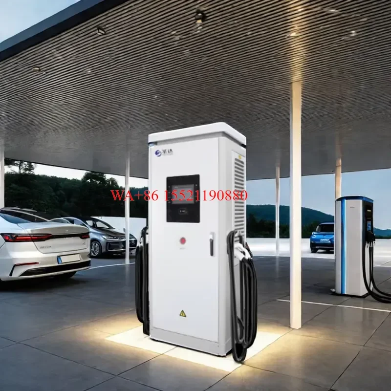 WMWMNU Factory New 100KW CCS2 GBT Double Gun DC Fast EV Charger Station with High-Power Charging for Syndar
