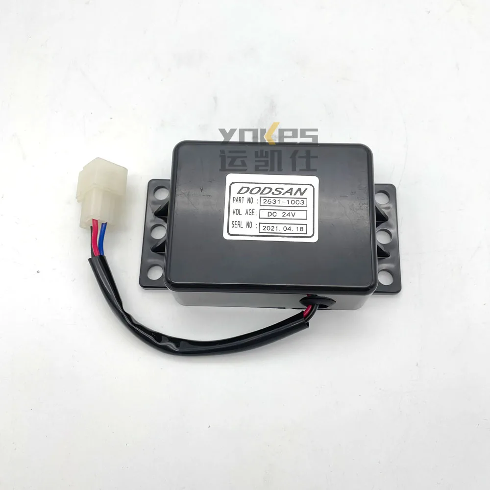 2531-1003 DH220-5 Controller Starter Time Relay DX225 Timer Relay For Daewoo Doosan Excavator Accessories