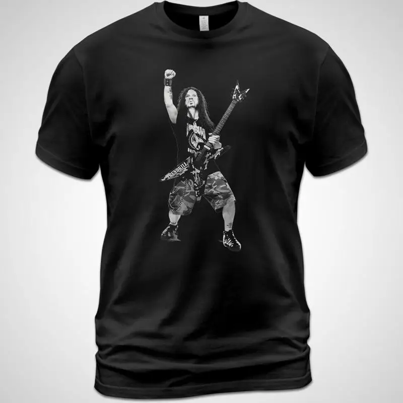 Cotton T shirt Dimebag Darrell Darrell Lance Abbott Music Shirt