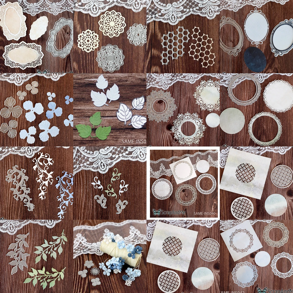 Blumen- und Babykleidung 2026 Neue Metall-Stanzformen für DIY Scrapbooking Bastelarbeiten Fotoalbum-Vorlage Handgemachte Dekoration