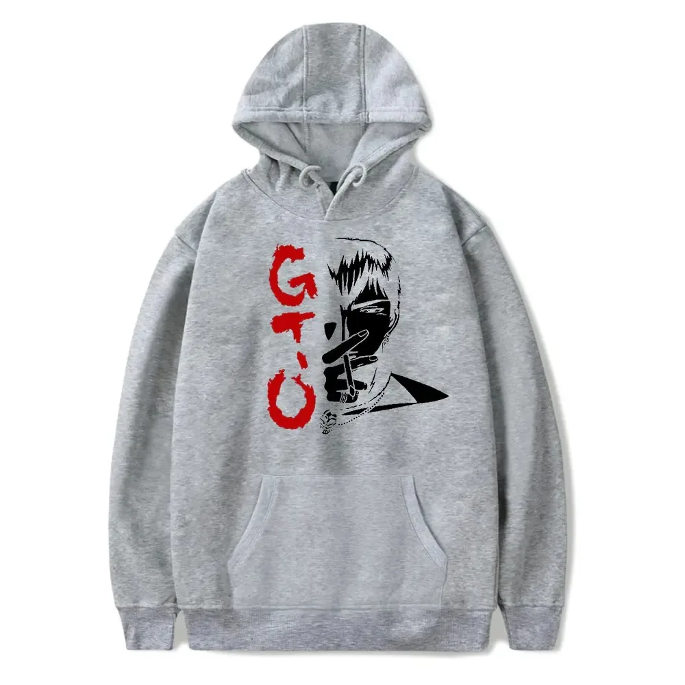 Grande Professor Onizuka Anime Hoodie Para Homens E Mulheres, Moletom de Manga Comprida, Pulôver da Moda 2024