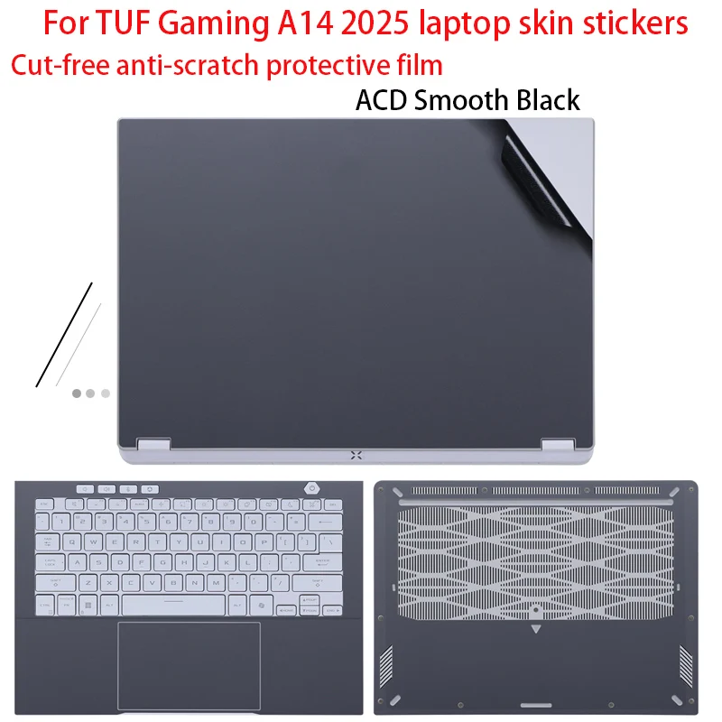 

For 2024 2025 Asus TUF Gaming A14 FA401K notebook skin sticker FA401UV computer body protective film FA401WV case anti-scratch