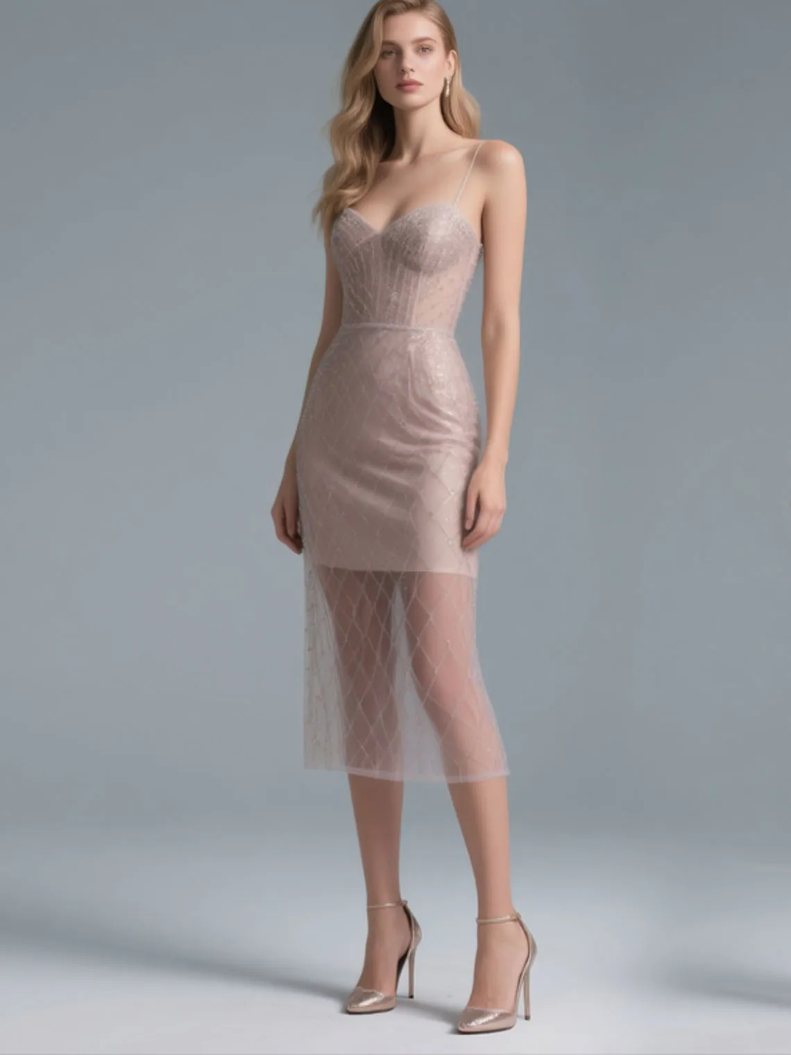 

Sexy Sheath Tulle Party Dresses Modern Sweetheart Tea Length Homecoming Dress Backless Wedding Party Gown 2025 Free Customized