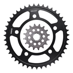 Motorcycle Front Rear Sprockets 20CrMnTi For HONDA NC 750 NC750 XA-M,N,p ABS 2021 2022 2023 2024 43T/16T Tooth 520