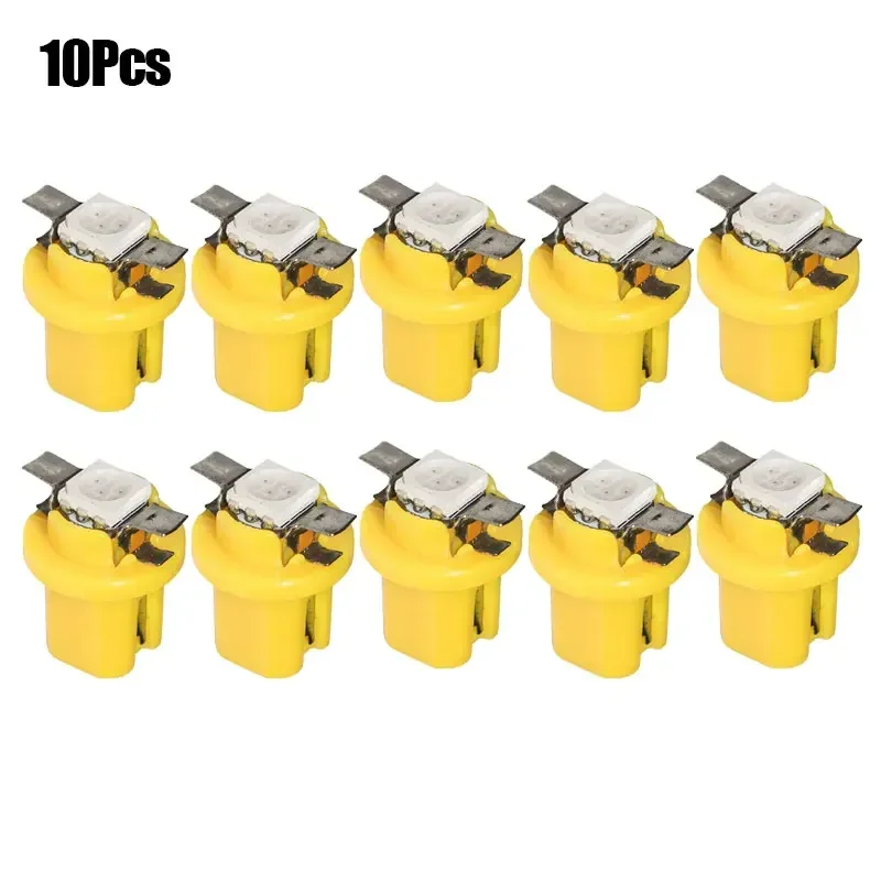 5/10Pcs 12V T5 LED Auto Instrument Panels Lampen Hochwertige Universal Instrument Panel Licht Seite Lampe auto Innen Zubehör