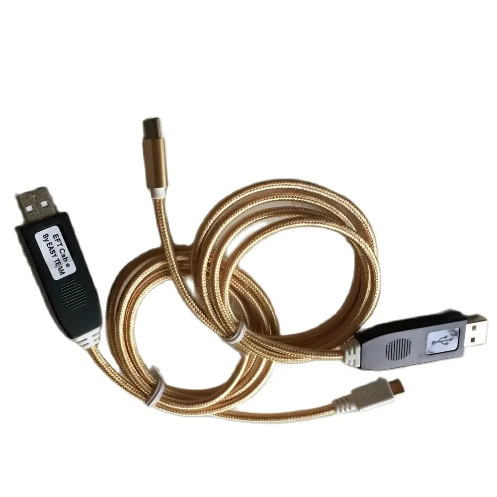 Gsmjustoncct cable EFT, 2 en 1, nuevo, de fácil servicio, cable EFT, UART de serie