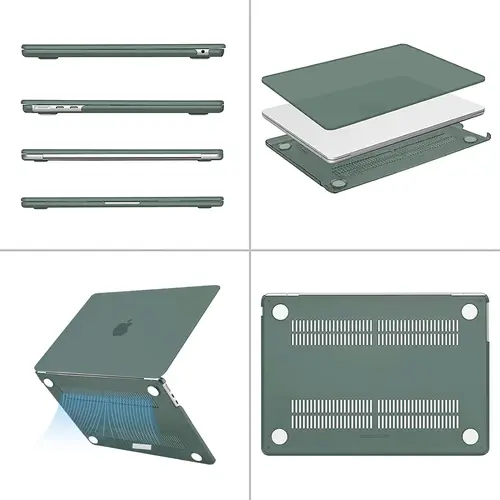 Imagen 2 del producto Funda para portátil para MacBook Air 2025 2024 2023 13 15 16 Pro 14 pulgadas M4 M3 M2 M1 A3112 A3185 A3401 A2918 A3240 A3113 A2681