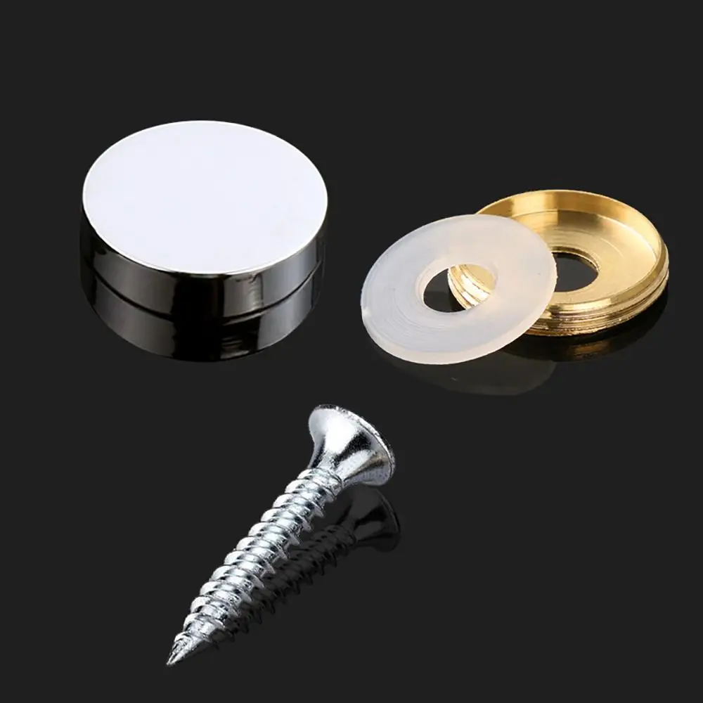 Home Improvement Copper Screws Decorative Cap Silver Multiple Sizes Nails Fasteners Mirror Fixing Nails Mirror