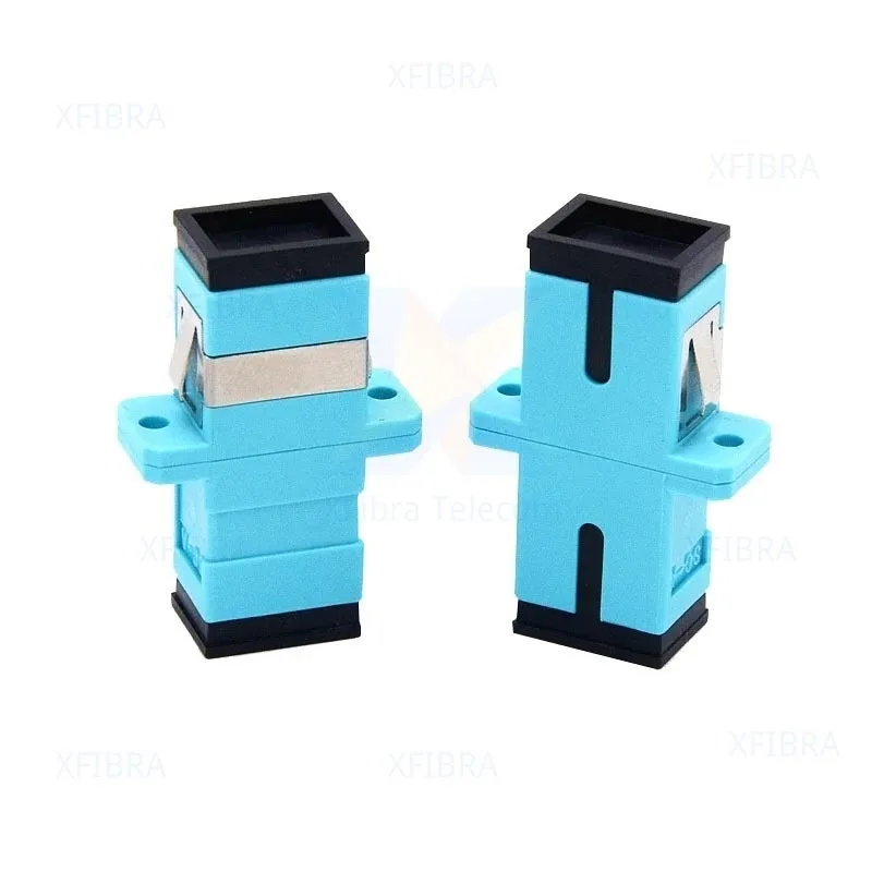 SC UPC Female Fiber Optic Adapter Coupler MM Multi Mode OM3 FTTH/FTTD Networking Flange Connector