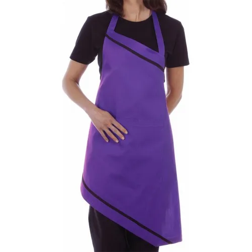 Medusa Forma Bib Apron Chef Barista Cook Barber Tattoo Waiter Apron Purple