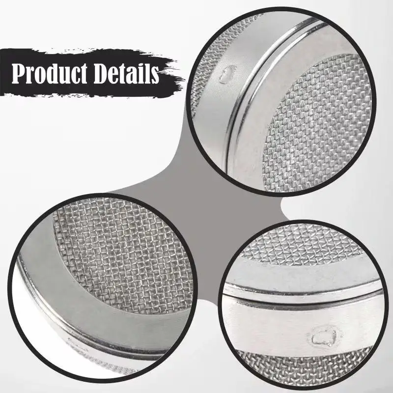 B*1PCS Stainless Steel Watch Parts Cleaner Mesh Baskets Repair Oil Net Jewelry Repair Tray Multi-Size Ultrasonic Cleaning Basket