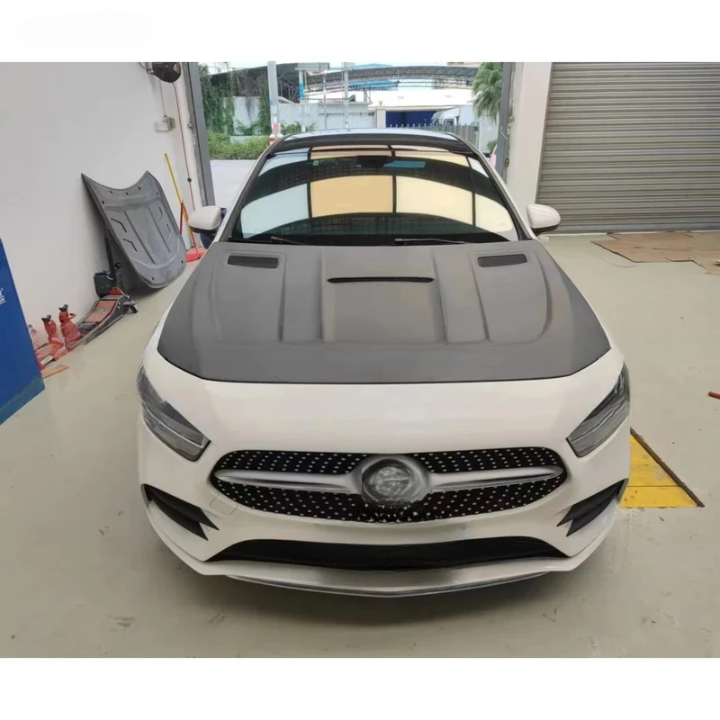 

Высококачественный, популярный капот Paktechz Style из углеродного волокна (CFRP) для Mercedes-Benz A-Class W177 A35 A45 2019-2023