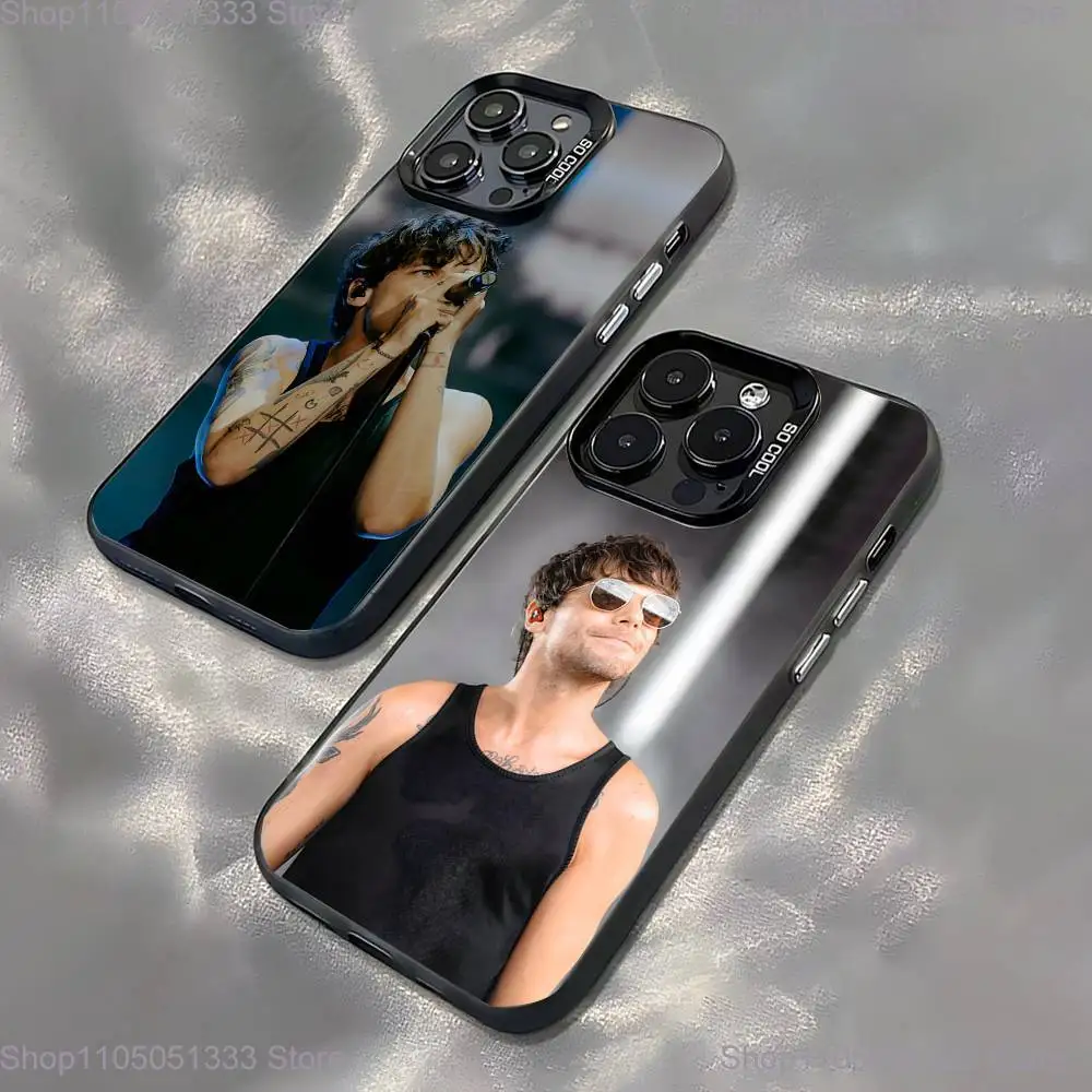 

Louis T-TomlinsonS Singer Phone Case For iPhone 16,15,14,13,12,11,Pro,XS,Max,Plus,Mini,SE Black Candy Matte Shockproof Cover